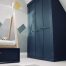 Bespoke angled wardrobes by Rao Furniture