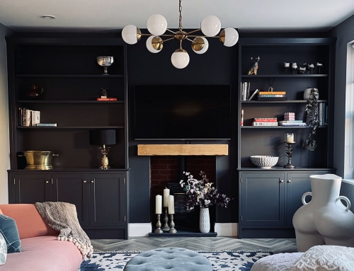 Living Room Alcove Cupboards